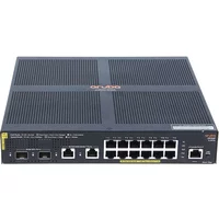 HP JL693-61101 | Aruba 2930F Series 2930F 12G PoE+ 2G/2SFP+ 12 x RJ-45 PoE+ 10/100/1000Base-T and 2 x RJ-45 10/100/1000Base-T and 2 x SFP+ Ports Layer 3 Managed Gigabit Ethernet Network Switch