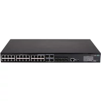 HP JL827-61001 | 24-Ports 10/100/1000Base-T RJ-45 4-Ports 10GBase-X SFP+ 4-Ports 1000Base-X SFP/RJ-45 Combo Layer 3 Gigabit Ethernet Switch