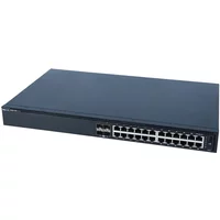 Dell 77XM5 | EMC PowerSwitch N1100 Series N1124P-ON 12 x 10/100/1000Base-T RJ-45 PoE+ and 12 x 10/100/1000Base-T RJ-45 and 4 x SFP+ Ports Layer 2 Managed Gigabit Ethernet Network Switch