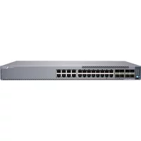 Juniper EX4100-F-24P | EX4100 Series 24 x Ports PoE+ 1000Base-T + 4 x Ports 10GbE Uplinks + 4 x Ports 10GbE Stacking/Uplink Ports Layer 3 Managed 1U Rack-mountable Gigabit Ethernet Network Switch