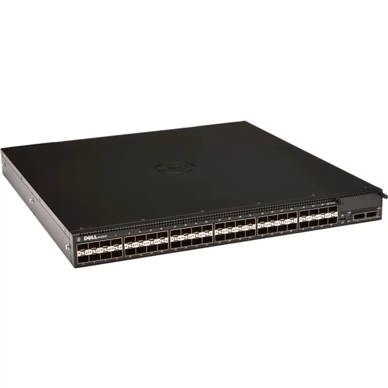 Dell 0G4H0V | PowerConnect N4000 Series N4064F 48 x SFP+ Ports 10GBase-X + 2 x QSFP+ Ports Layer 3 Managed 1U Rack-Mountable Gigabit Ethernet Network Switch — É