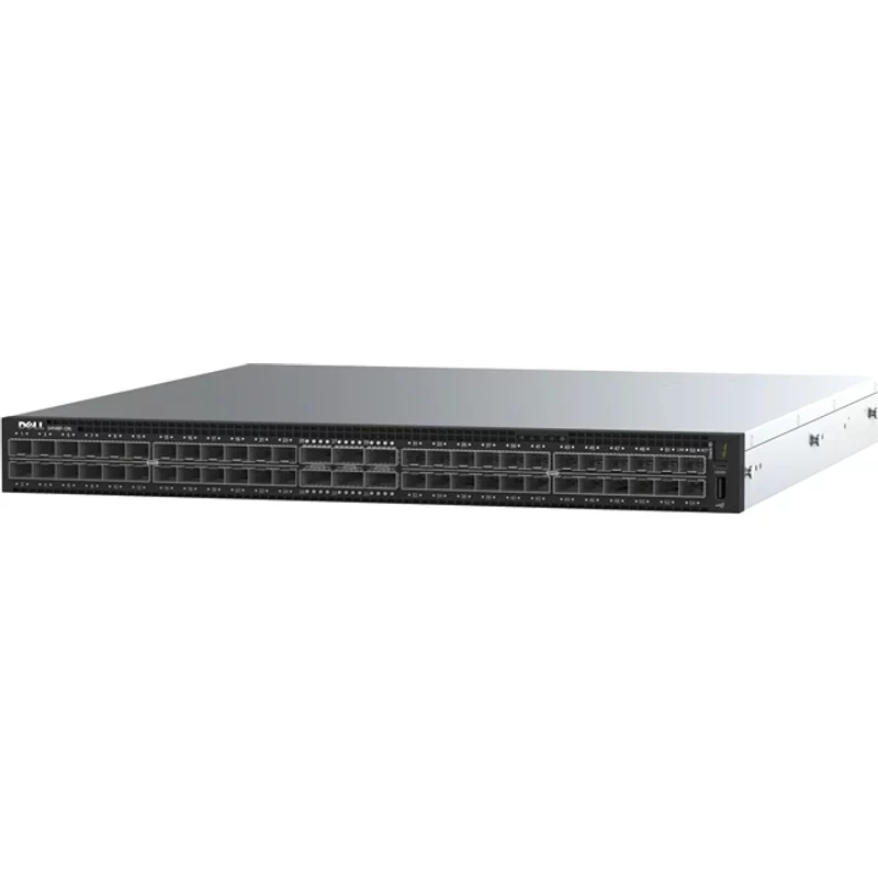 Dell R2RKC | PowerSwitch S4100-ON Series S4148F-ON 48 x 10GbE SFP+ and 2 x 40GbE QSFP+ 4 x 100GbE QSFP28 Ports 2 x AC PSU and 4 x Fan Module Layer 3 Managed Gig