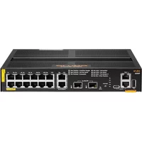 HP R8Q72-61001 | Aruba CX 6200F Series 12-Ports 10/100/1000Base-T RJ-45 PoE Class 4 2G/2-Ports SFP+ Gigabit Ethernet Switch