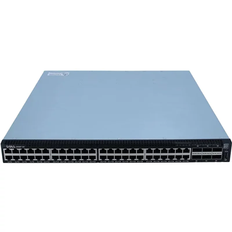 Dell 0YMFPH | PowerSwitch S-Series S4048T-ON 48 x RJ-45 Ports 10GBase-T + 6 x QSFP+ Ports Layer 3 Managed 1U Rack-mountable Gigabit Ethernet Network Switch — Éq