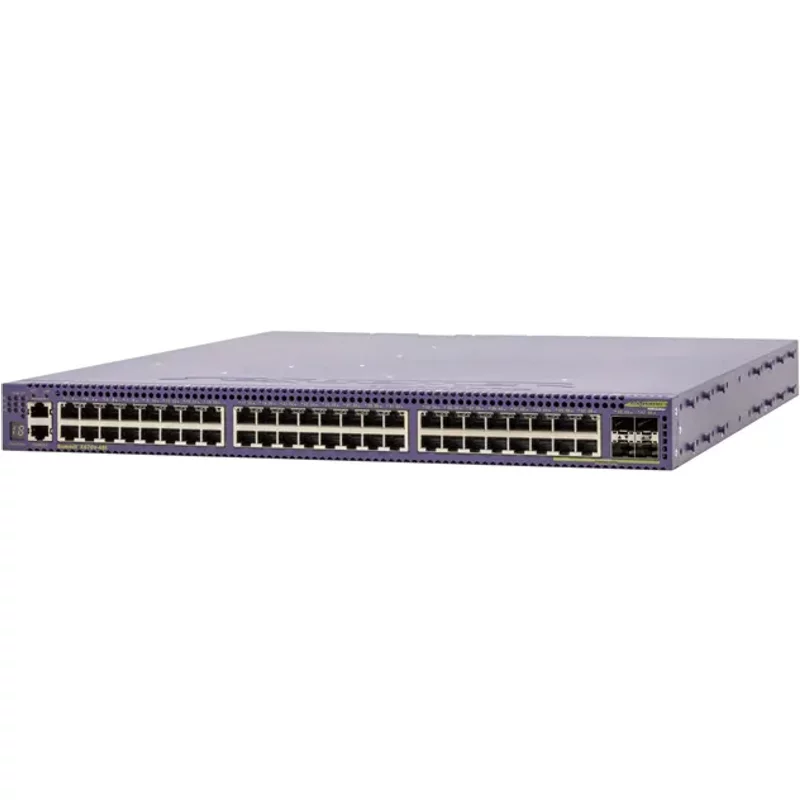 Extreme Networks X670V-48T | Summit X670 Series 48 x Ports 1000Base-T + 4 x Ports Shared SFP+ 1U Rack-mountable Layer 3 Managed Network Switch — Équipement rése