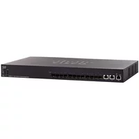 Cisco SX550X-12F-K9 | Series 550X 10 x Ports SFP+ 10GBase-T + 2 x Combo SFP+ Ports Layer 3 Unmanaged 1U Rack-Mountable Gigabit Ethernet Network Switch