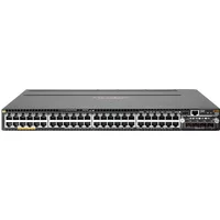 HP JL429-61101 | Aruba 3810 Series 3810M 48G PoE+ 4SFP+ 1050W 48 x 10/100/1000Base-T RJ-45 PoE+ and 4 x 10GbE SFP+ via Expansion Module Slot Layer 3 Managed Gigabit Ethernet Network Switch