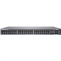 Juniper EX4100-48T-AFI | EX4100 Series EX4100-48T 48 x Ports 10/100/1000Base-T + 4 x 10GbE Uplink Ports + 4 x 25GbE Stacking/Uplink Ports Layer 3 Managed 1U Rack-mountable Gigabit Ethernet Network Switch