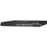 Dell 74C4V | N3224T-On 24-Ports 10/100/1000Base-T RJ-45 4-Ports 10GBase-X SFP+ 2-Ports 100GBase-X QSFP28 Layer 3 Managed Rack-mountable Gigabit Ethernet Switch 