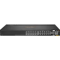 HP R8Q67A | Aruba CX 6200M Series 24-Ports 10/100/1000Base-T RJ-45 4-Ports 10GBase-X SFP+ Gigabit Ethernet Switch