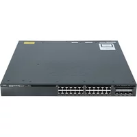Cisco WS-C3650-24PS-E-Rf | Catalyst 3650 Series 3650-24PS 24 x RJ-45 Ports PoE+ 10/100/1000Base-T + 4 x SFP Ports Layer 3 Managed Rack-mountable Gigabit Ethernet Network Switch