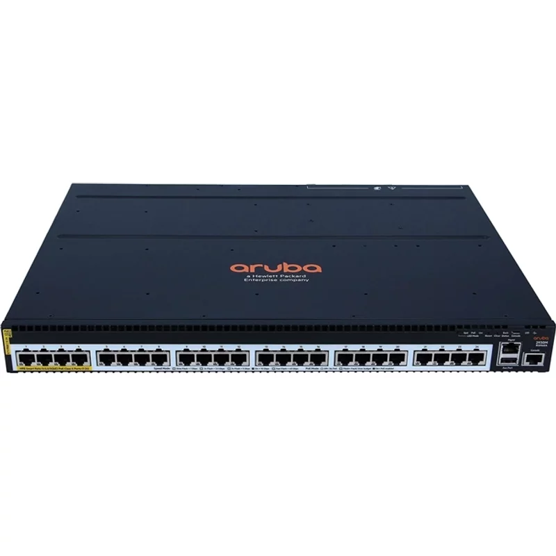HP R0M68-61101 | Aruba 2930M Series 2930M-24-PoE-Class-6 24 x 5GBase-T RJ-45 PoE+ and 1 x Stacking Module and 1 x Uplink Module Slot Layer 3 Managed Gigabit Net