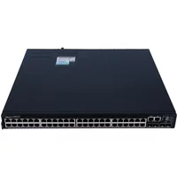 Dell N3248TE-OS10R | PowerSwitch N3200-ON Series N3248TE-ON 48 x RJ-45 Ports 10/100/1000Base-T + 4 x SFP28 Ports + 2 x QSFP28 Ports Layer 3 Managed 1U Rack-mountable Back-To-Front Airflow Gigabit Ethernet Network Switch