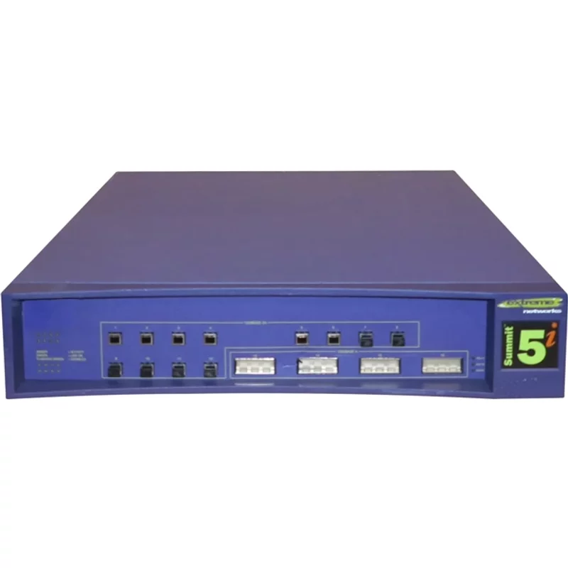 Extreme Networks 11504 | Summit5i 12 x Ports 1000Base-SX + 4 x SFP (mini-GBIC) Ports Layer 3 Managed Rack-mountable Gigabit Ethernet Network Switch — Équipement