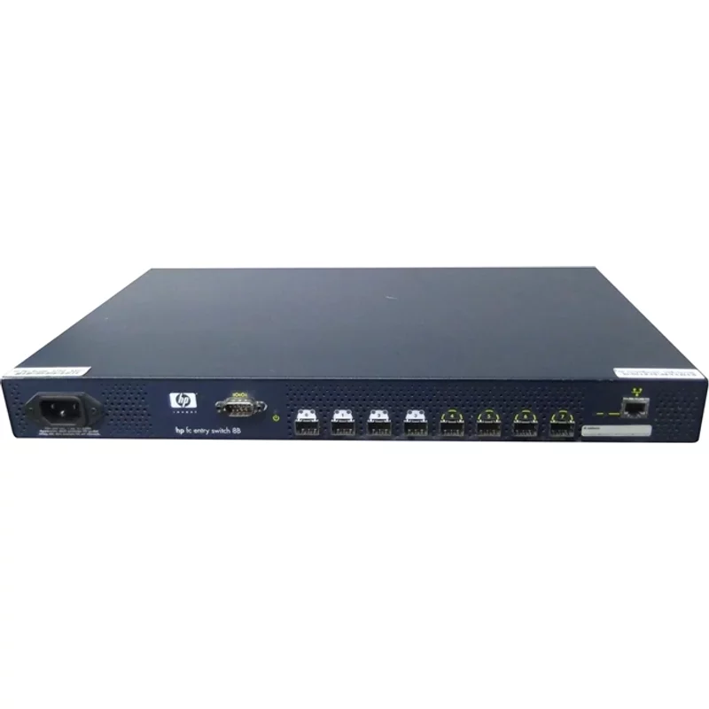 HP A7346A#ABA | SureStore 8 x Ports 1/2GB Fiber Channel SAN Switch — Équipement réseau