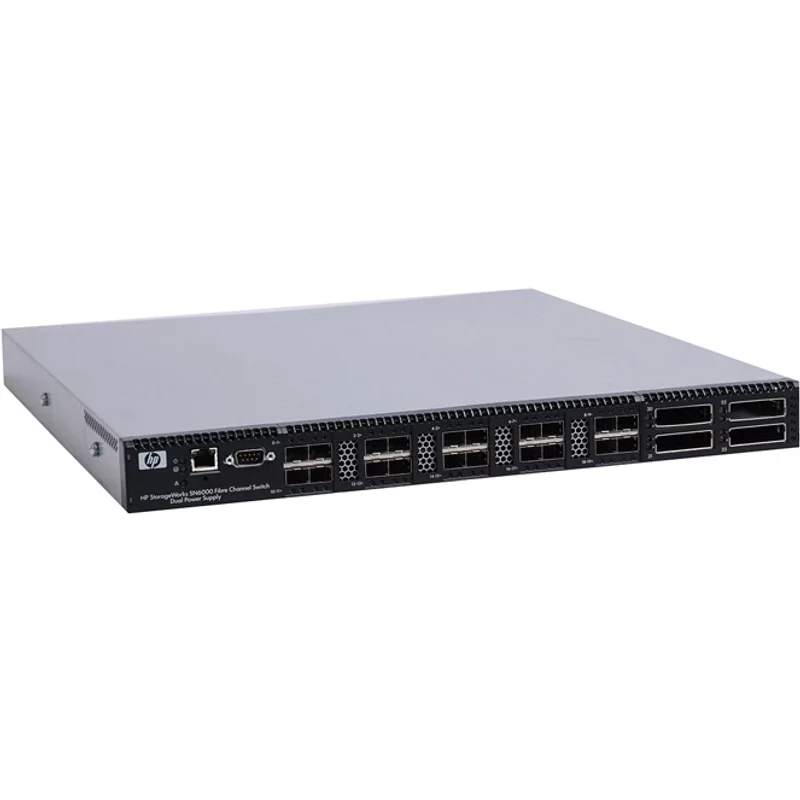 HP AW576B#ABA | 24 x Ports FC 1U Rack-mountable Managed Stackable Fibre Channel Switch — Équipement réseau