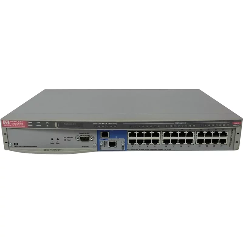 HP J3177-60001 | AdvanceStack 224t 24 x RJ-45 Ports 10Base-T/100Base-TX High Performance LAN Switch — Équipement réseau