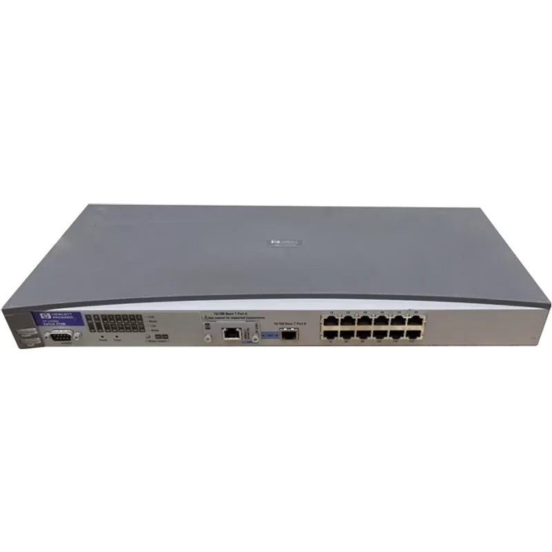 HP J3298-69001 | ProCurve 212M 12 x RJ-45 Ports 10/100Base-TX + 1 x SFP Port Layer 2 Managed 1U Rack-mountable Fast Ethernet Network Switch — Équipement réseau