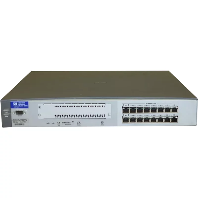 HP J4120A#ABA | ProCurve 1600M 16 x Ports 10/100Base-TX + 1 x Expansion Slots Layer 2 Managed Fast Ethernet Network Switch — Équipement réseau