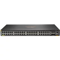 HP S0M90A#ABA | Aruba Networking 6200F 48x 1Gigabit Ethernet RJ-45 PoE+ Class 4 with 4x 10GbE SFP+ Uplink Ports Managed TAA Switch — Équipement réseau