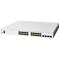 Cisco C1300-24FP-4G-RF | Catalyst 1300 Series 1300-24FP-4G 24 x 10/100/1000Base-T RJ-45 PoE+ and 4 x 1GbE SFP Uplink Ports Layer 3 Managed Gigabit Ethernet Switch