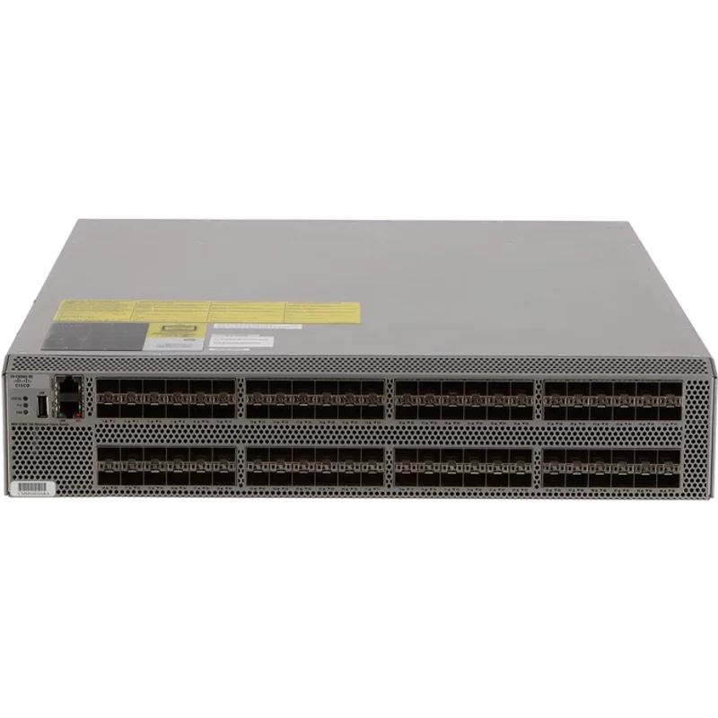 Cisco DS-C9396S-48IK9-RF | MDS 9396S 48 x SFP+ Ports 16Gb/s Managed 2U Rack-Mountable Fibre Channel Switch — Équipement réseau