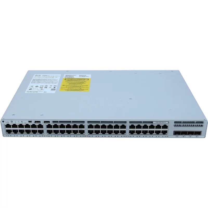 Cisco C9200L-48T-4G-E-RF | Catalyst 9200 48 x Ports 10/100/1000Base-T + 4 x SFP+ Ports Layer 3 Managed Gigabit Ethernet Network Switch — Networking Equipment