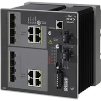 Cisco IE-4000-4TC4G-E-Rf | Industrial Ethernet 4000 Series 4 x RJ-45 GE Combo Uplink Ports 10/100/1000Base-T + 4 x FE Additional Combo Ports Layer 3 Managed Gigabit Ethernet Network Switch