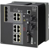 Cisco IE-4000-8T4G-E-Rf | Industrial Ethernet 4000 Series 8 x Ports SFP 10/100Base-T + 4 x Ports Combo Gigabit SFP Layer 3 Managed Fast Ethernet Network Switch