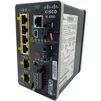 Cisco IE-2000-4TS-G-L-Rf | Industrial Ethernet IE 2000 Series 4 x FE Ports 10/100Base-TX + 2 x GE SFP Ports Layer 2 Managed Fast Ethernet Network Switch