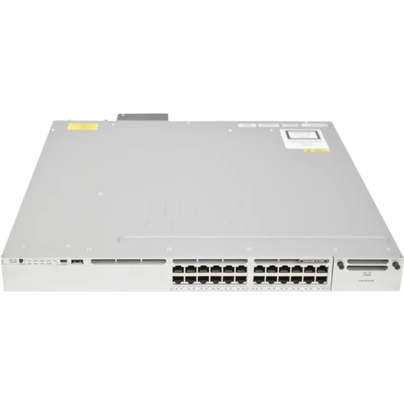 Cisco WS-C3850-24U-L-RF | Catalyst 3850 Series 3850-24U 24 x Ports UPoE 10/100/1000Base-T Layer 3 Managed 1U Rack-mountable Gigabit Ethernet Network Switch — Ne
