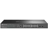 TP-LINK SG3218XP-M2 | Omada 16-Port 2.5G and 2-Port 10GE SFP+ L2+ Managed Switch with 8-Port PoE+ — Networking Equipment