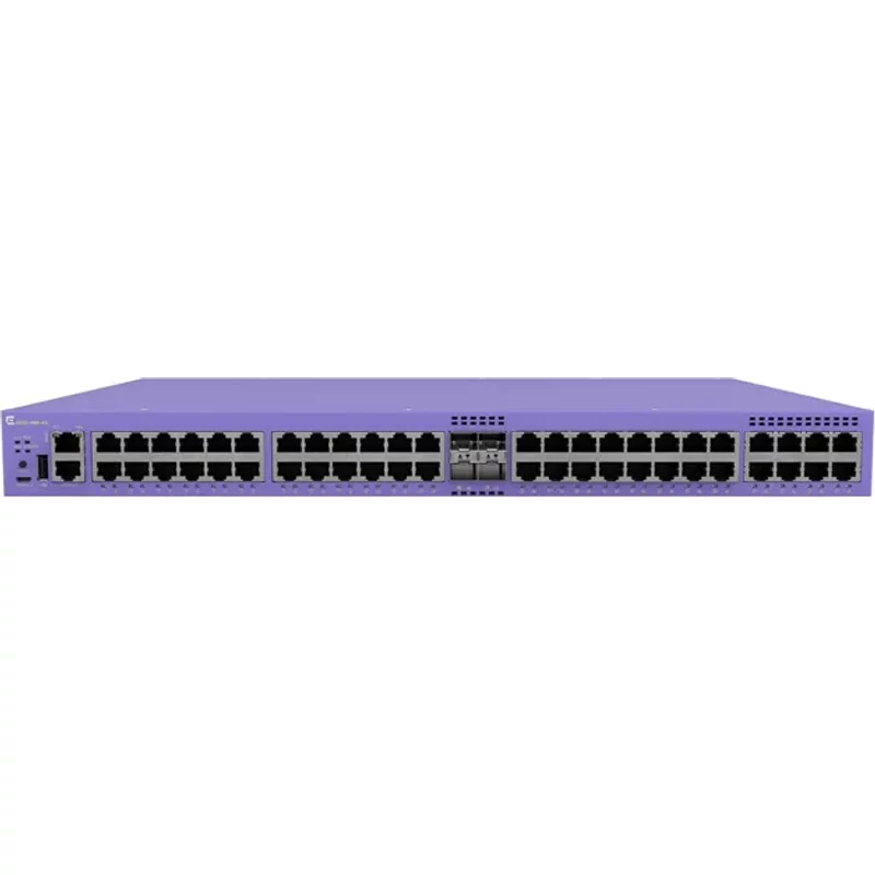 Extreme Networks 4220-48P-4X | 4220 Series 48-Ports 10/100/1000Base-T RJ-45 PoE+ 4-Ports 1/10GBase-X SFP+ Uplink/Stacking Layer 3 Managed Stackable Rack-mountab