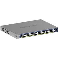 Netgear GS752TXP-300NAS | GS752TXPv3 48-Ports Gigabit PoE+ Managed Network Switch — Équipement réseau