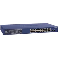 Netgear GS724TPP-300NAS | GS724TPPv3 24-Ports Gigabit PoE+ Managed Network Switch (380W) — Équipement réseau