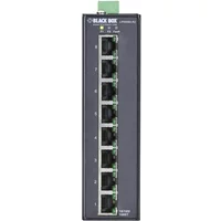 Black Box LPH008A-R2 | LPH00 Series 8 x Ports 1000Base-T PoE+ Layer 2 Gigabit Ethernet Temperature Switch
