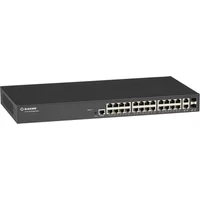 Black Box LGB1126A-R2 | 24 x Ports 1000Base-T RJ-45 + 2 x Ports 1000Base-X SFP Rack-mountable Layer 2 Managed Gigabit Ethernet Network Switch — Équipement résea