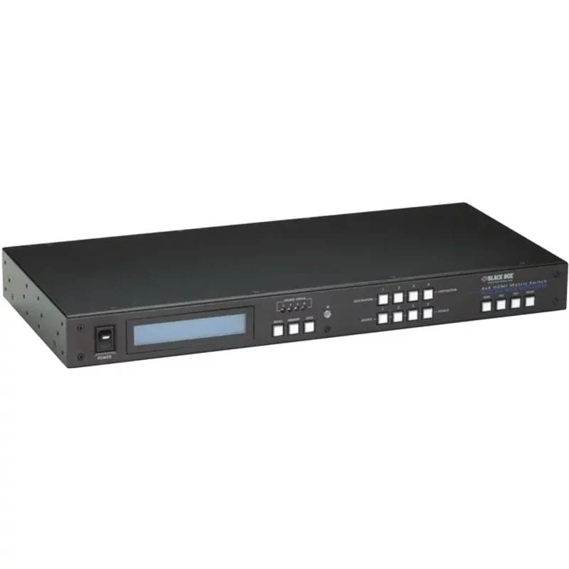 Black Box VSW-HDMI4X4-B | 4 x 4 HDMI Matrix Switch — Équipement réseau