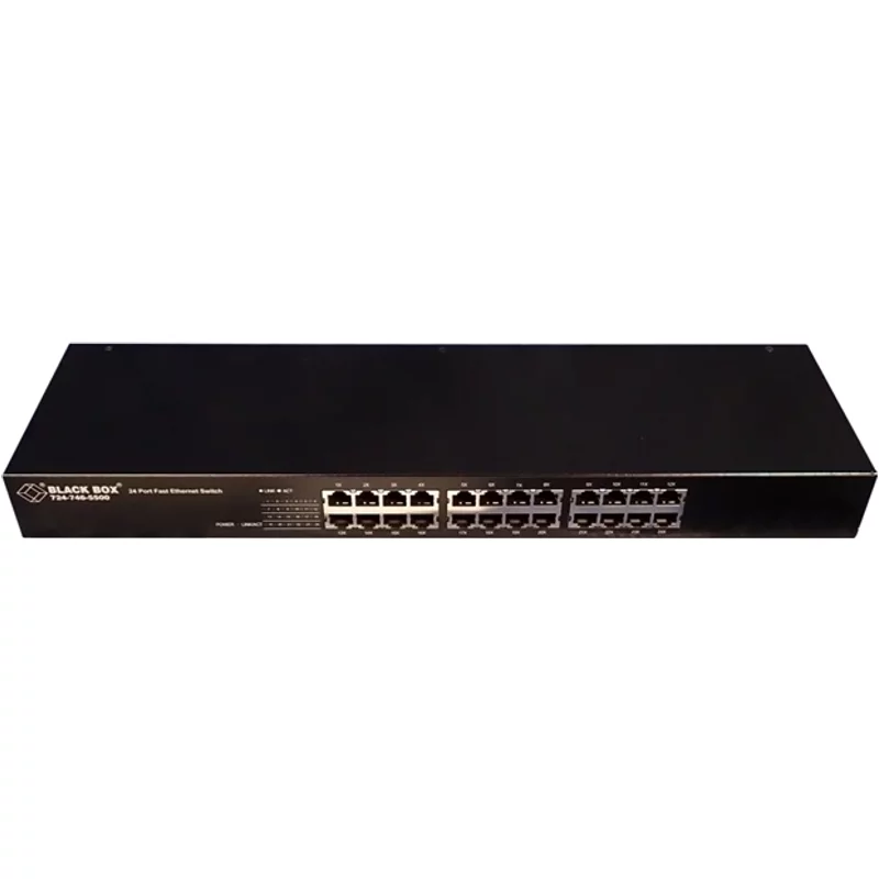 Black Box LB9020A-R3 | 24 Ports Express Ethernet Switch 24 x 10/100Base-TX LAN — Networking Equipment