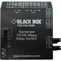 Black Box LBH240AE-H-ST | NIB-Heavy-Duty Edge Switch Hardened (4) Copper + (2) Fiber Por — Équipement réseau