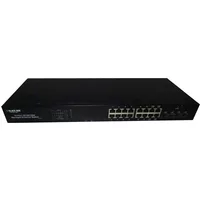 Black Box LGB2002A-R2 | Nib-Back Office Switch 10/100/1000 Mbps 16-Ports