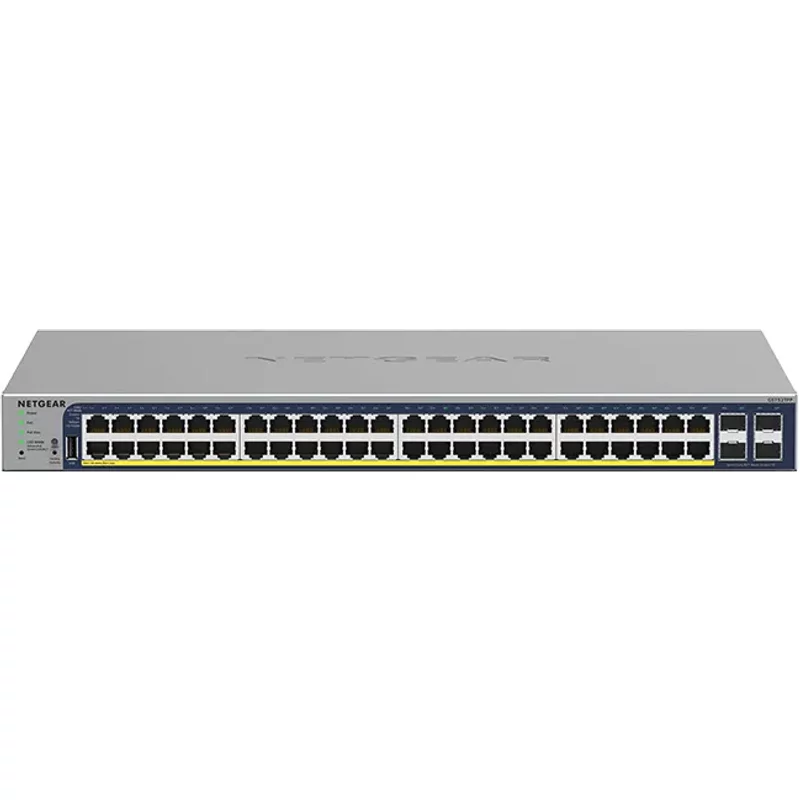Netgear GS752TPP-300NAS | GS752TPPv3 48-Ports PoE+ Compliant Gigabit Managed Network Switch (760W) — Networking Equipment
