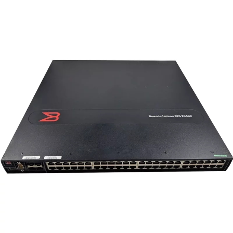 Brocade NI-CES-2048CL3PREMDC | Netiron Ces 2048c L3 Prem 48geth 4pt Sfp Dc — Équipement réseau