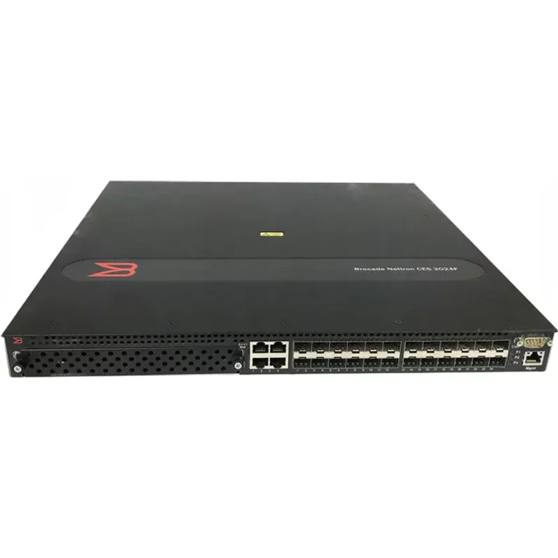 Brocade NI-CES-2024FL3PREMDC | Netiron Ces 2024f L3 Prem 24sfp 4pt Sfp Dc — Équipement réseau