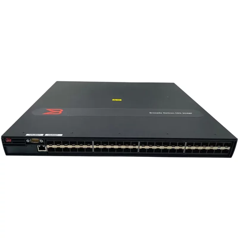 Brocade NI-CES-2048FMEPREMAC | NetIron 2048F Carrier Ethernet Layer 3 Switch 48 x SFP (mini-GBIC) — Équipement réseau