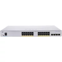 Cisco CBS350-24P-4G-RF | Business 350 Series CBS350-24P-4G 24 x RJ-45 Ports PoE+ 10/100/1000Base-T 4 x SFP Ports Layer 3 Managed Rack-mountable Gigabit Ethernet Network Switch
