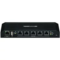 Ubiquiti TS-5-POE | TOUGHSwitch PoE Manageable 2 Layer Supported Wall Mountable Desktop — Networking Equipment