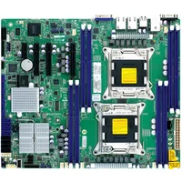 Supermicro X9DRL-7F | Socket LGA2011 Intel C602J Chipset ATX System Board (Motherboard) Supports 2x Xeon E5-2600/E5-2600 v2 Series DDR3 8x DIMM — Cartes mères