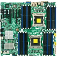 Supermicro X9DR7-TF+-B | Socket LGA2011 Intel C602J Chipset Enhanced Eatx System Board (Motherboard) 2x Supports Xeon E5-2600/E5-2600 v2 Series DDR3 24x Dimm — 