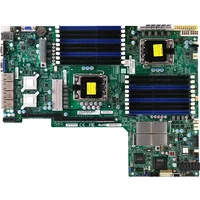 Supermicro X8DTU-LN4F+ | Dual Socket LGA 1366 Intel 5520 Chipset Xeon 5600/5500 Series Prcocessors Support DDR3 18x DIMM 6x SATA2 3.0Gb/s Proprietar — Server Ha